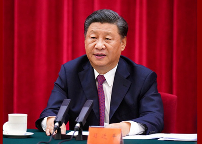 Xi Stresses Carrying Forward